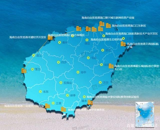 海口软件开发园区利好政策的行业巨轮——海南自贸港11个重点产业园区(下篇)
